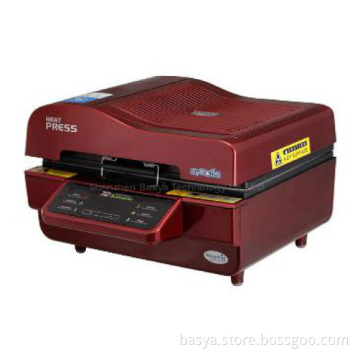 3D sublimation vacuum heat transfer machine for phone case